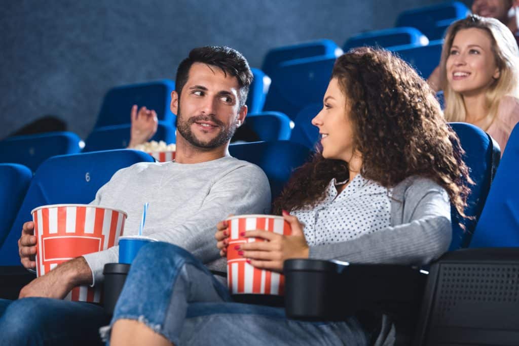 Couple On A Movie Date